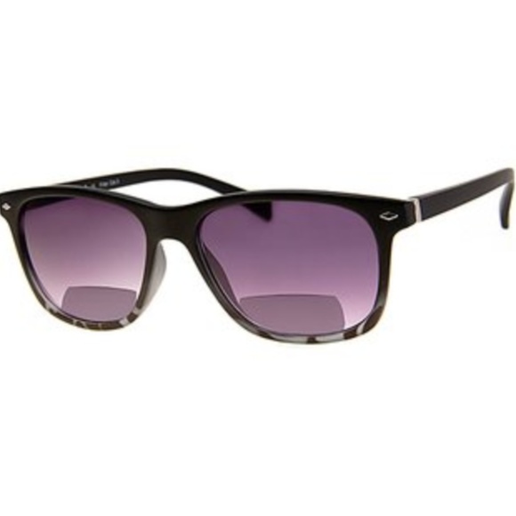 A.J. Morgan Accessories - A.J. Morgan Black Bifocal Reader Sunglasses, +2.00